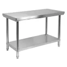 Masa de lucru YATO GASTRO Inox cu polita de jos