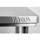 Masa de lucru YATO GASTRO Inox cu polita de jos