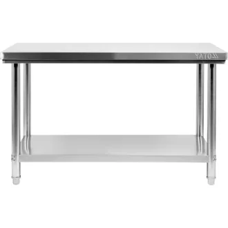 Masa de lucru YATO GASTRO Inox cu polita de jos