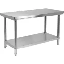 Masa de lucru YATO GASTRO Inox cu polita de jos