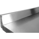 Masa de lucru YATO GASTRO Inox cu raft de jos cu pliere in spate
