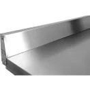 Masa de lucru YATO GASTRO Inox cu raft de jos cu pliere in spate