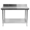 Masa de lucru YATO GASTRO Inox cu raft de jos cu pliere in spate