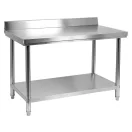 Masa de lucru YATO GASTRO Inox cu raft de jos cu pliere in spate