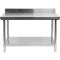 Masa de lucru YATO GASTRO Inox cu raft de jos cu pliere in spate