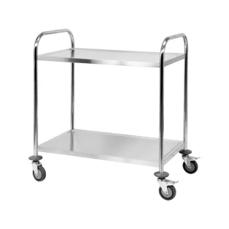 YATO GASTRO Carucior de mancare cu 2 rafturi
