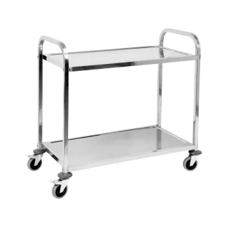 YATO GASTRO Carucior de mancare cu 2 rafturi