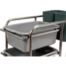 YATO GASTRO Carucior bucatarie 5 depozitare, 3 rafturi