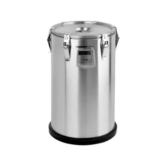   YATO GASTRO Cadă de livrare alimente cu perete dublu 35 litri inox
