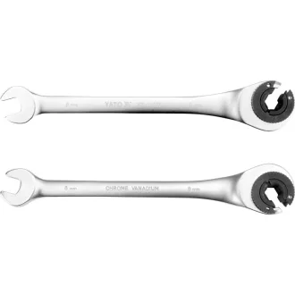 YATO Cheie cu clichet pentru conducte frână 8 mm
