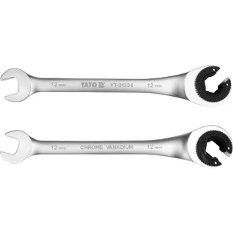 YATO Cheie cu clichet pentru conducte de frână 12 mm