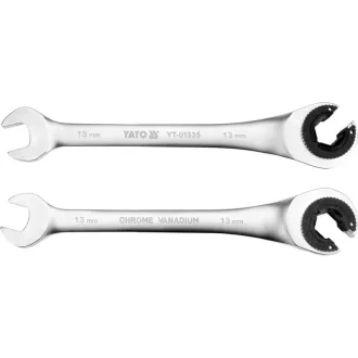 YATO Cheie cu clichet pentru conducte de frână 13 mm