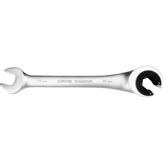 YATO Cheie cu clichet pentru conducte de frână 15 mm