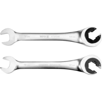 YATO Cheie cu clichet pentru conducte frână, 19 mm