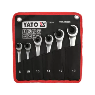 YATO Set chei cu clichet pentru conducte de frână, 6 piese