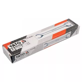 YATO Set chei pentru țevi frână 4 piese 8-17 mm CrV 6140