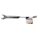 Cheie combinată în formă de stea YATO, cu cap pivotant, 17 mm, CrV
