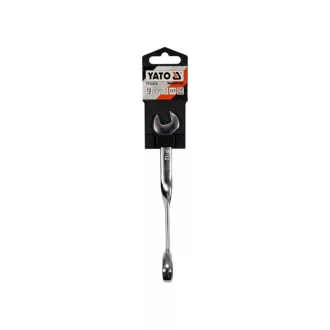 Cheie combinată cu clichet YATO, 12 mm, CrV