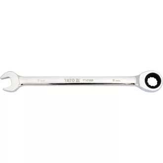 YATO Cheie combinate cu clichet 9 mm / 151 mm 72T CrV