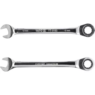 YATO Cheie combinata cu clichet 12 mm / 170 mm 72T CrV