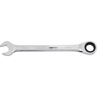 YATO Cheie combinată cu clichet, 14 mm / 190 mm, 72T, CrV