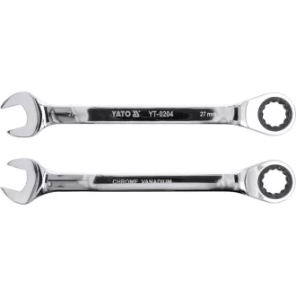 Cheie combinată cu clichet YATO 27 mm / 355 mm 72T CrV