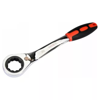 Cheie combinată cu clichet YATO 30 mm / 290 mm CrV