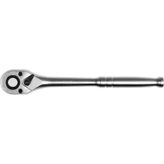   Coadă de antrenare cu clichet YATO 1/2" 250 mm 72T tijă dreaptă CrV