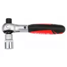 Arborele de antrenare cu clichet YATO 1/4" 72T 115 mm cap rotativ CrV