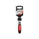Arborele de antrenare cu clichet YATO 1/4" 72T 115 mm cap rotativ CrV