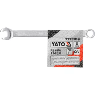 YATO Cheie combinată în formă de stea 8 mm / 130 mm CrV