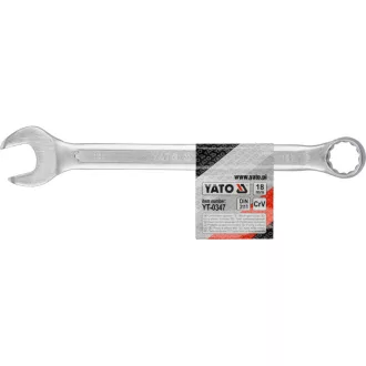 YATO Cheie combinată, 18 mm / 230 mm, CrV