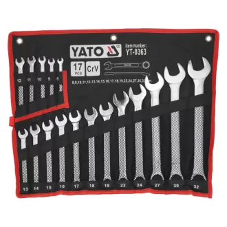 YATO Set chei combinate 17 piese 8-32 mm CrV