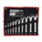 YATO Set chei cu furcă 10 piese 6-27 mm CrV