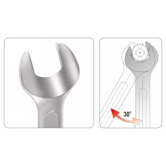 YATO Set chei cu furcă 10 piese 6-27 mm CrV