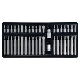   YATO Set de biți Torx și imbus, 40 de bucăți (1/2"-3/8" H4-H12, M5-M12, T20-T55)