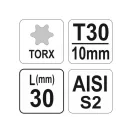 YATO Vârf bit T30 x 30 S2