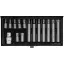 YATO Set de biți Torx de 15 bucăți 1/2": T20-T55