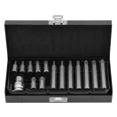 YATO Set de biți Torx de 15 bucăți 1/2": T20-T55