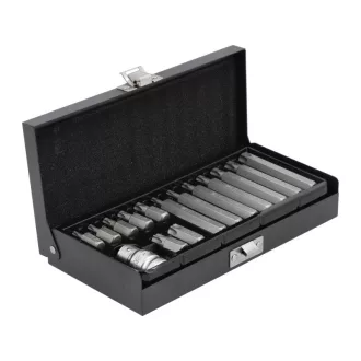 YATO Set de biți Torx de 15 bucăți 1/2": T20-T55
