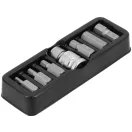 YATO Set de biți (hex) 7 piese 4-12, L=30 mm 1/2"