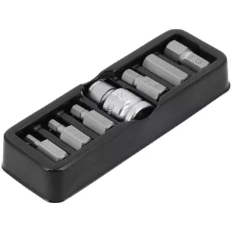 YATO Set de biți (hex) 7 piese 4-12, L=30 mm 1/2"