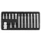 YATO Set Torx 15 piese tamperproof T20-T55 L=30 mm, L=75 mm 1/2"