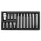 Set chiți YATO 15 bucăți RIBE M6-M14 L=30 mm 1/2"