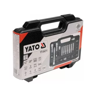 Kit reparatie generator YATO 22 piese 1/2" CrV