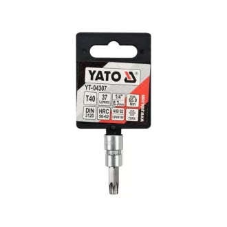YATO Bit cheie tubulare Torx 1/4" T40 CrV