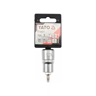 YATO Bit cheie tubulare Torx 1/2" T25 CrV