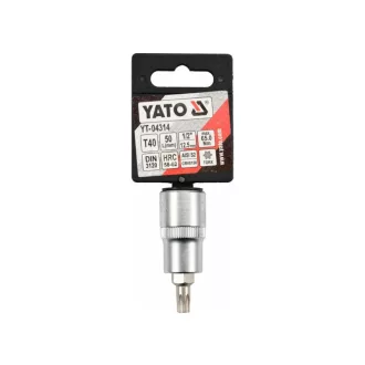 YATO Bit cheie tubulare Torx 1/2" T40 CrV
