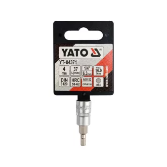 YATO Bit cheie Allen 1/4" 4 mm CrV