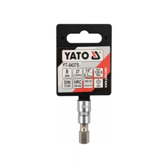 YATO Bit cheie Allen 1/4" 8 mm CrV